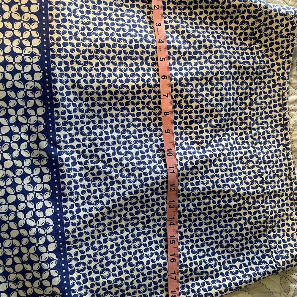 NWT Talbots blue and white skirt, 8. - Picture 6 of 6